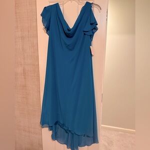 sachin and babi light blue dress Yartina Girls Elegant Off Shoulder Flower Girl Chiffon Dress Junior  Bridesmaid Dress Light Blue 14
